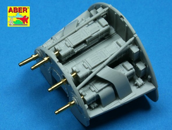 Aber A32107 Armament for german fighter Me 262 A-1a 1/32 – imagen 4