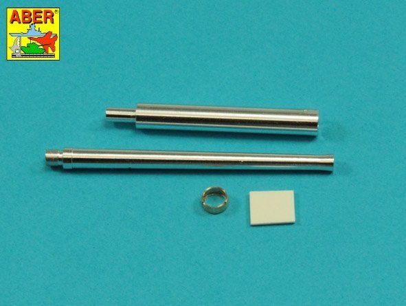 Aber 16L-19 Gun barrel for 37 mm M6 gun used on US M3 M5 tanks 1/16