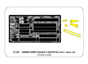 Aber 35247 Finish army assault gun BT-42 - vol.1 - basic set 1/35 – imagen 6