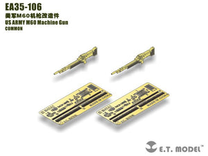 E.T. Model EA35-106 US ARMY M60 Machine Gun 1/35 – Bild 3