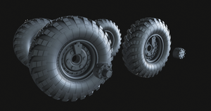 Panzer Art RE35-536 ZiL-157&amp;amp;BTR-152 road wheels 1/35 – imagen 5