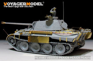 Voyager Model PE35983 WWII German Panther D Tank Late version Basic For TAKOM 2104 1/35 – imagen 6