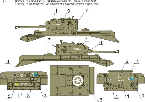 ToRo Model 35D17 - Cromwell &amp;amp; Centaur tanks in Polish service vol.2 1/35 – imagen 3