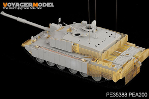 Voyager Model PEA200 Modern British Challenger 2 MBT slat amour (For TRUMPETER 001522) 1/35 – immagine 3