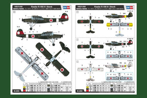 Hobby Boss 80182 German Fi-156 D-1 &amp;quot;White Stork&amp;quot; ambulance 1/35 – zdjęcie 5