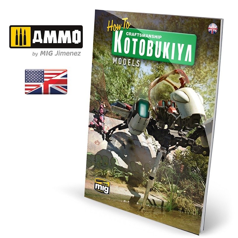 AMMO by Mig Jimenez 6113 How to KOTOBUKIYA Models (English)