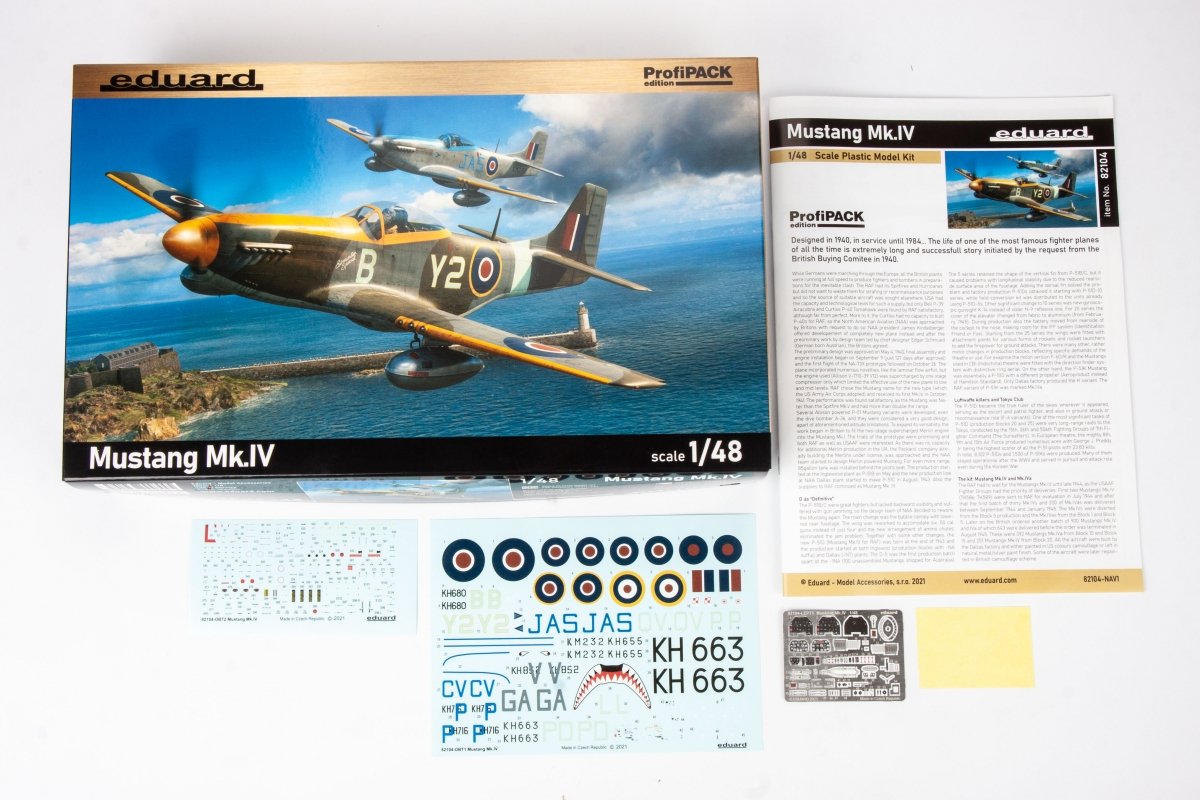 Eduard 82104 Mustang Mk.IV Profipack édition 1/48 – image 2