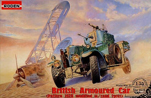 Roden 802 British Aroured Car Rolls-Royce Pattern 1920 with sand tyres 1/35