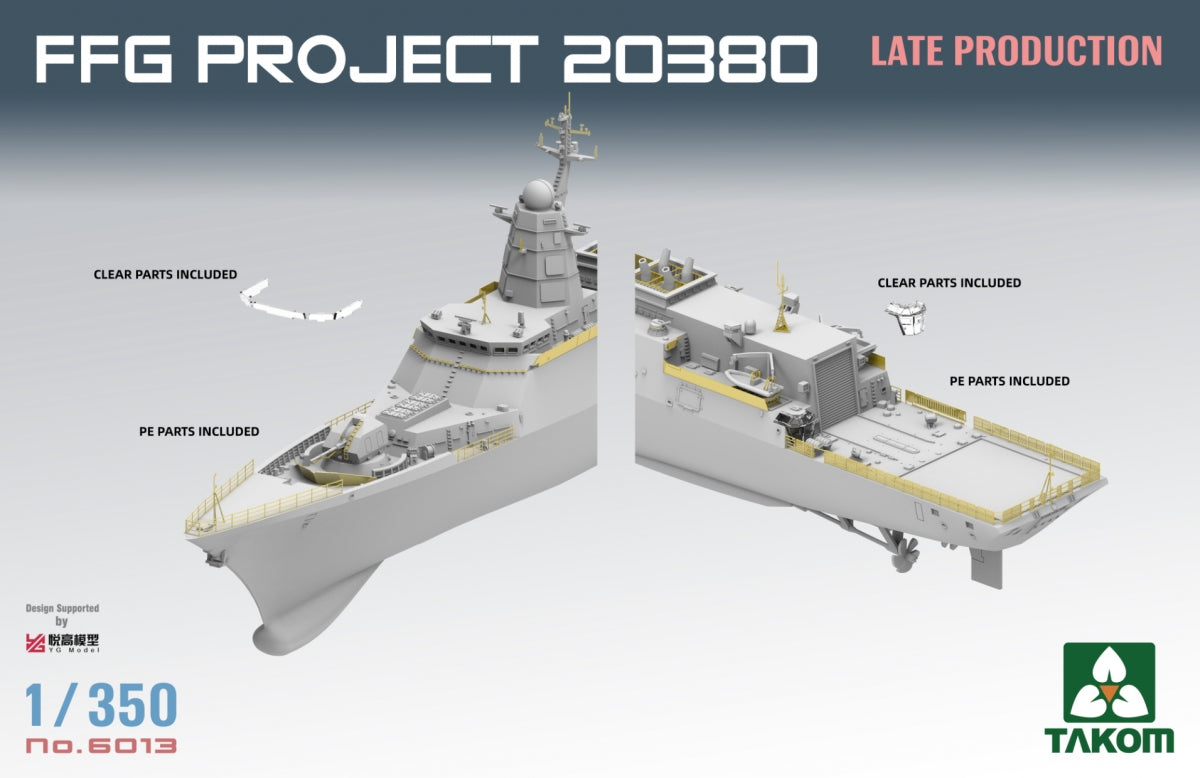 Takom 6013 FFG Project 20380 Late Production 1/350 – imagen 4