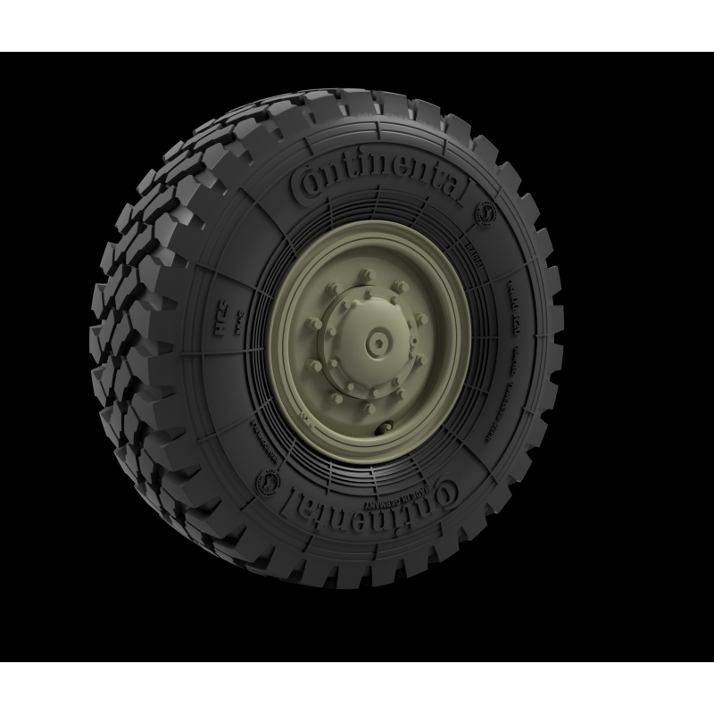 Panzer Art RE35-834 M1014 &amp;amp; M1001 road wheels (Continental HCS) 1/35