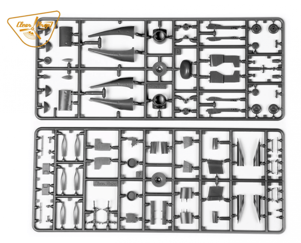 Clear Prop! CP72038 OV-1B Mohawk &amp;quot;Pilot School&amp;quot; ADVANCED KIT 1/72 – imagen 17