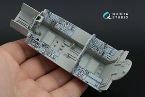 Quinta Studio QDS+32231 Tornado ECR German 3D-Printed &amp;amp; coloured Interior on decal paper (Italeri) (Small version) (with 3D-printed resin parts) 1/32 – zdjęcie 9