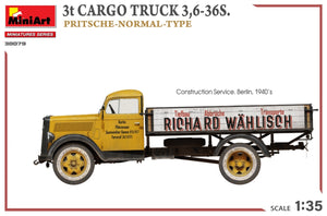 MiniArt 38079 3t CARGO TRUCK 3,6-36S. PRITSCHE-NORMAL-TYPE 1/35 – Bild 13