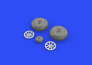 Eduard 648270 P-40B wheels AIRFIX 1/48 – zdjęcie 4