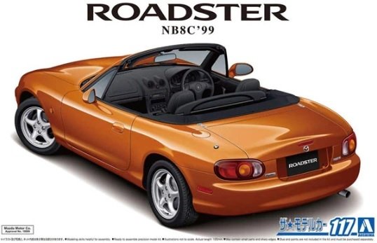 Aoshima 05792 Roadster NB8C &amp;#39;99 1/24
