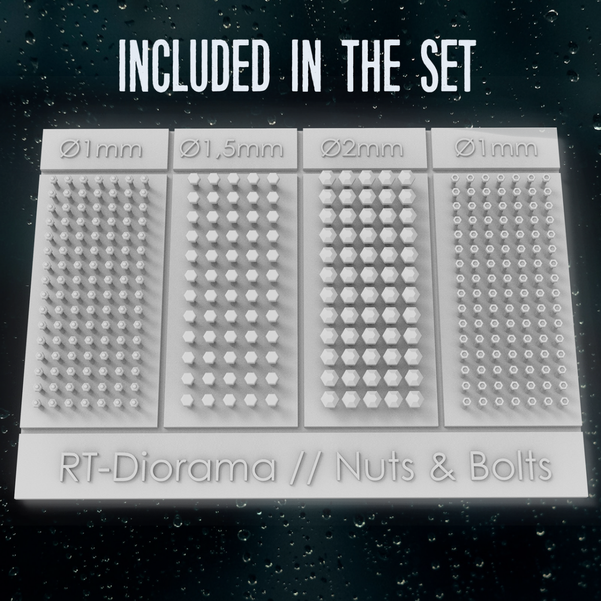 RT-Diorama 35651 3D Resin Print: Nuts and Bolts 1/35 – Bild 2