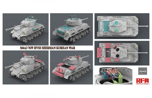 Rye Field Model 5049 M4A3 76W HVSS Sherman Korean War 1/35 – imagen 2