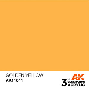 AK Interactive AK11041 Golden Yellow 17ml
