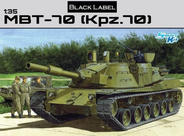 Dragon 3550 MBT 70 (KPz 70) 1/35
