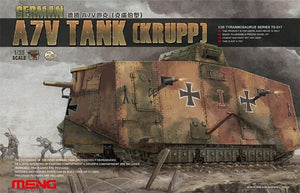 Meng Model TS-017 GERMAN A7V TANK (KRUPP) 1/35