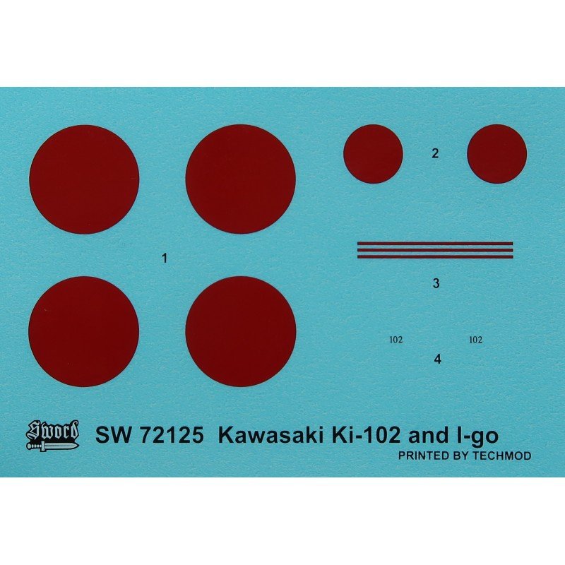 Sword 72125 Ki-102 and I-Go rocket 1/72 – image 6