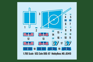 Hobby Boss 83410 USS Cole DDG-67 1/700 – Bild 3