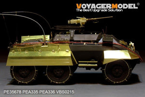 Voyager Model PE35678 WWII US M20 armored utility car basic (atenna baseinclude)（For TAMIYA 35234） 1/35 – imagen 3