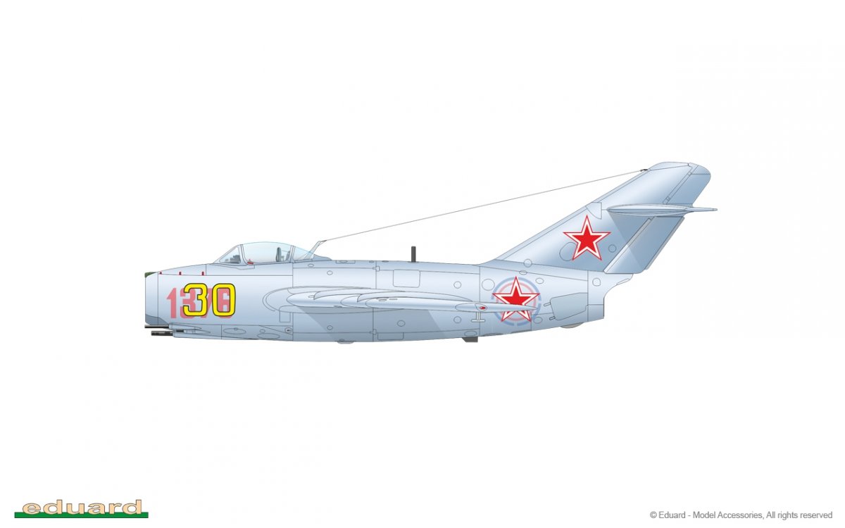 Eduard 7059 MiG-15bis 1/72 – Bild 3