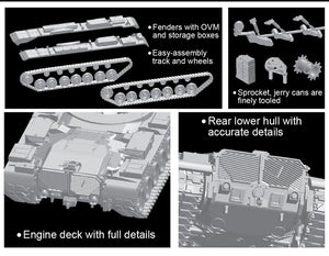 Dragon 7523 M103A2 Char lourd 1/72 – image 4
