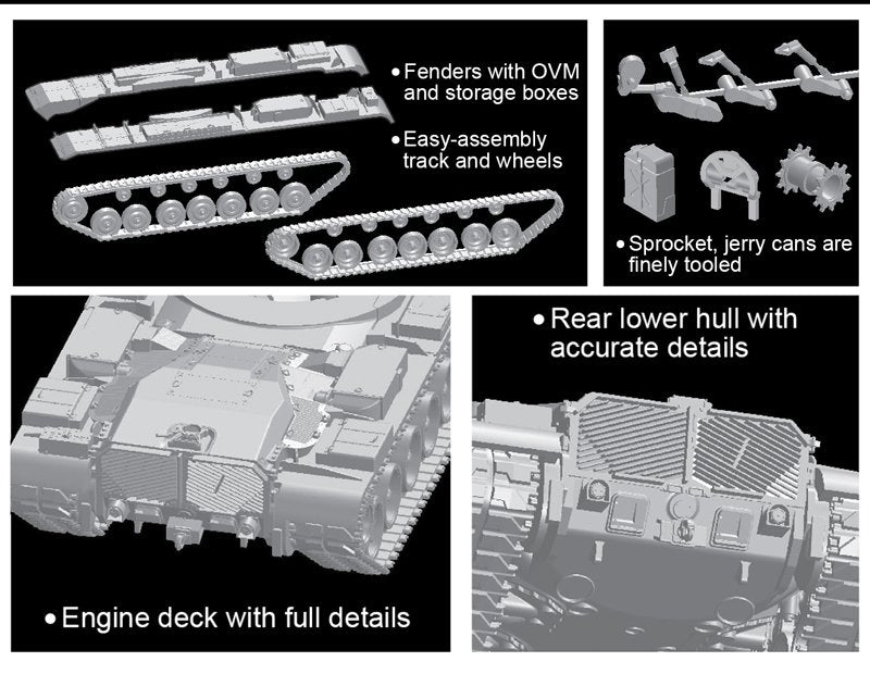 Dragon 7523 M103A2 Char lourd 1/72 – image 4
