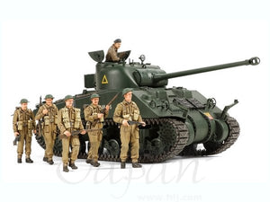 Tamiya 25174 British Tank Sherman VC Firefly (w/6 Figures) 1/35 – imagen 2