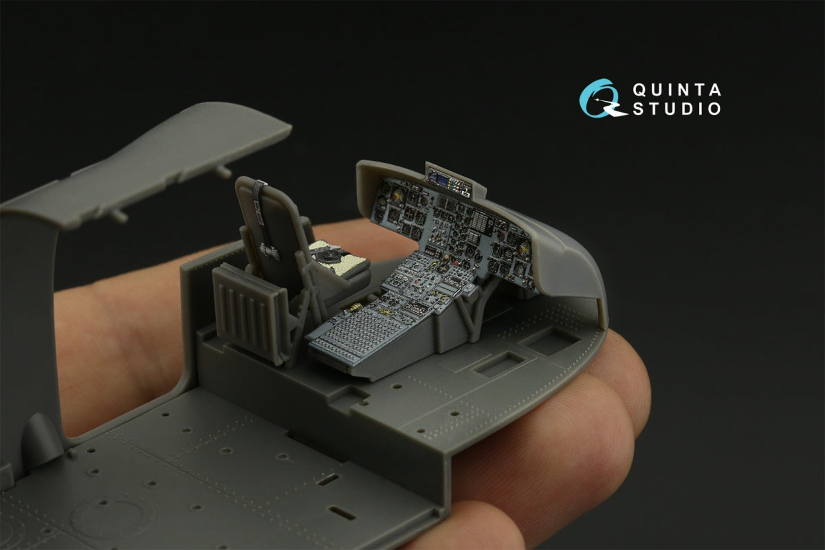 Quinta Studio QD48430 Westland Sea King HAS.5 3D-Printed &amp;amp; coloured Interior on decal paper (Airfix) 1/48 – imagen 10