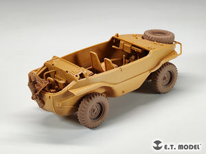 E.T. Model P35-136 WWII German Schwimmwagen Type166 Sagged wheels Wide For TAMIYA Kit 1/35 – Bild 8