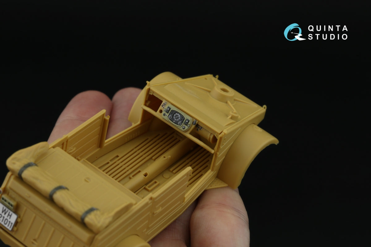 Quinta Studio QD35143 Kubelwagen Type 82 3D-Printed &amp;amp; coloured Interior on decal paper (Hero) 1/35 – imagen 9
