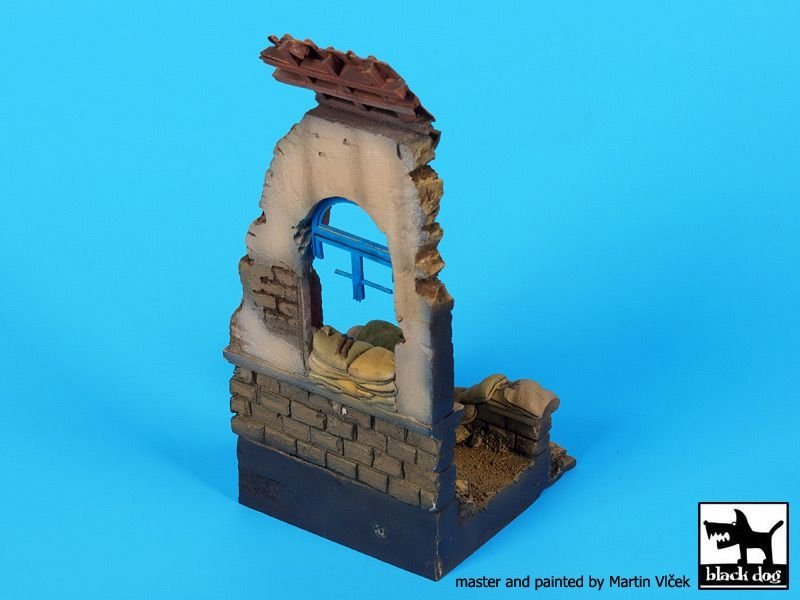Black Dog D35103 House ruin Italy 1944 base 1/35 – imagen 5