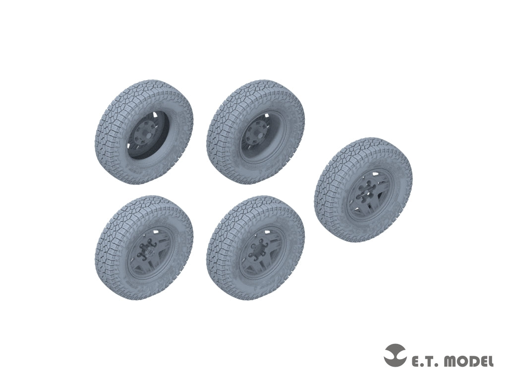 Camionnette ET Model P35-163, roues affaissées, type 2, échelle 1/35 – image 2