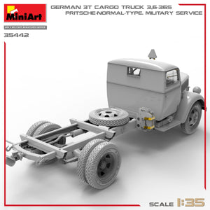 Miniart 35442 CAMION CARGO ALLEMAND 3T 3.6-36S. PRITSCHE-TYPE NORMAL. SERVICE MILITAIRE 1/35 – image 6