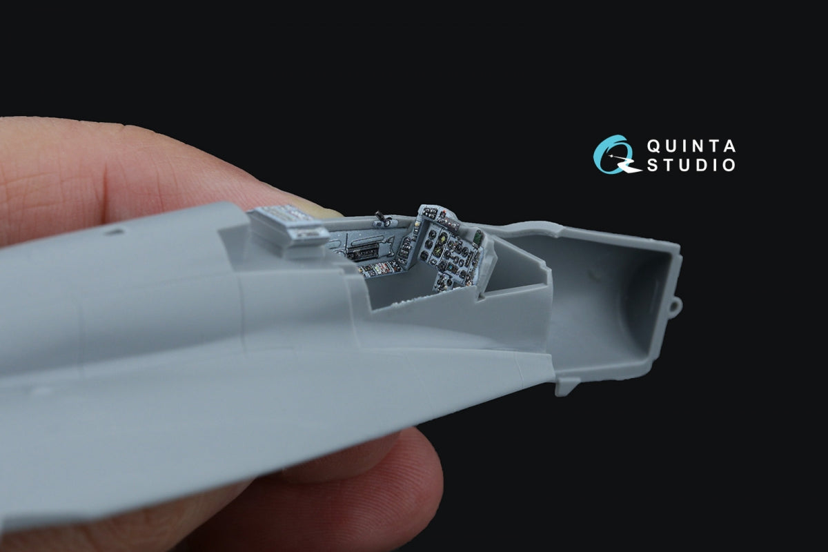 Quinta Studio QD+72150 MiG-29 9-13 3D-Printed coloured Interior on decal paper (7278 Zvezda) (with 3D-printed resin part) 1/72 – immagine 7