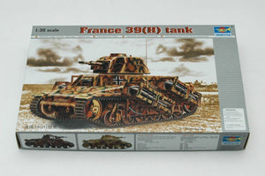 Trumpeter 00352 France 39(H) TANK SA 38 37mm gun 1/35 – zdjęcie 2