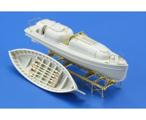 Eduard 53104 USS Arizona part 3 - life boats TRUMPETER 1/200 – zdjęcie 5