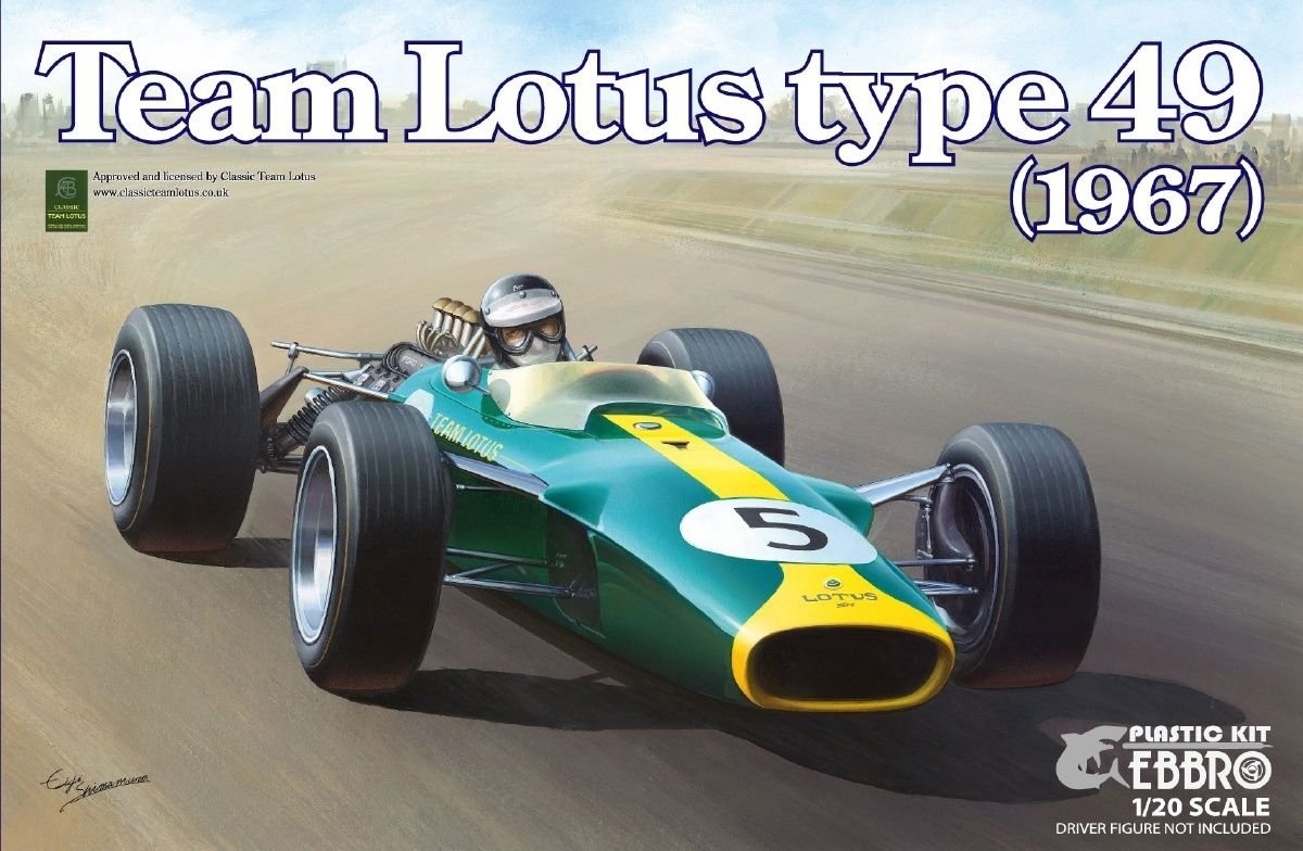 Ebbro 20004 Team Lotus Type 49 1967 1/20