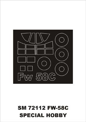 Montex SM72112 Fw-58C SPÉCIAL HOBBY