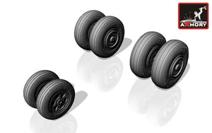 Armory Models AW72023 Sukhoj Su-24 Fencer early type wheels 1/72 – imagen 3