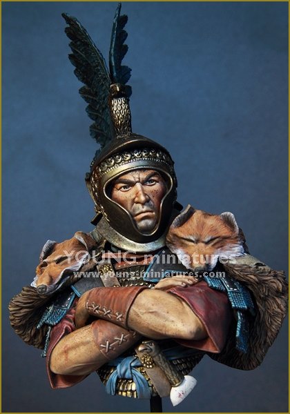 Young Miniatures YH1842 Roman Cavalry Officer - 3rd Century after Christ German1/10 – imagen 2