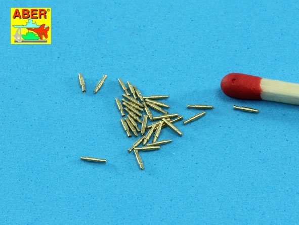 Aber 350L-72 Zestaw luf do H.M.S. Ark Royal 16 x 4,5in (114mm) QF Mk I; 32 x QF 2-pdr (40mm) Mark VIII Pom-Pom; 32 x 0,5in (12,7mm) Vickers Mk III 1/350 – zdjęcie 4