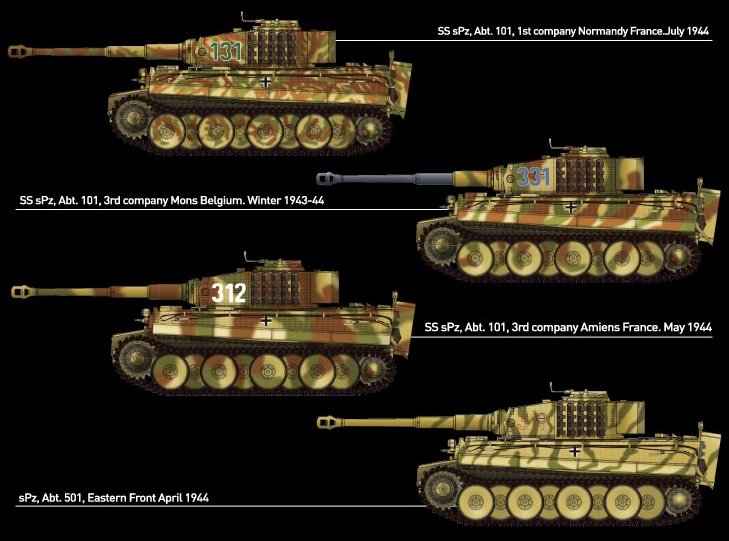 Academy 13287 TIGRE ALLEMAND I Ver. MID (1/35)  – image 4