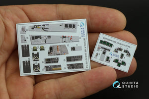 Quinta Studio QD72034 F-15E 3D-Printed &amp;amp; coloured Interior on decal paper (GWH) 1/72 – imagen 13