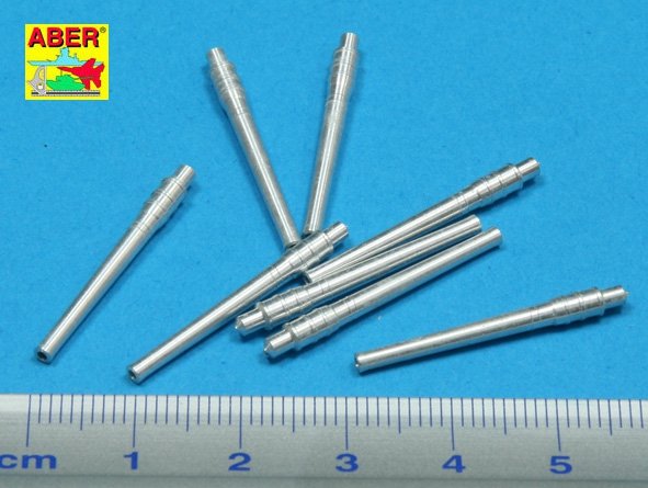 Aber 350L-35 Set of 8 pcs 356 mm barrels for Kongo, Haruna, Hiei, Kirishima 1/350 – imagen 2
