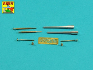 Armement Aber 35L-278 pour le char soviétique « Sharotank » : 2 canons de 37 mm, 2 mitrailleuses DShK M36 de 12,7 mm. MiniArt 1/35