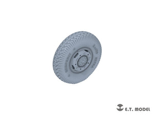 E.T. Model P35-108 WWII German Sd.Kfz.234 Large Diameter Weighted Wheels Type.8 1/35 – Bild 4